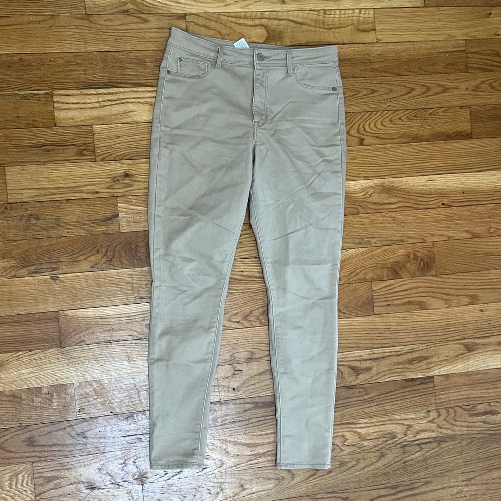 Khaki jeggings